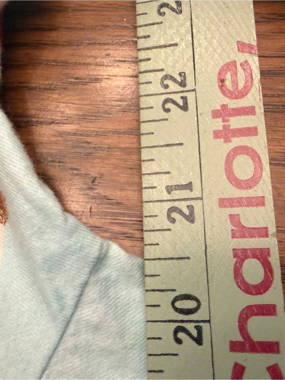 Nick & Nora Light Blue Apple Harvest sock monkeyNightshirt with pockets. XL. - Picture 8 of 9